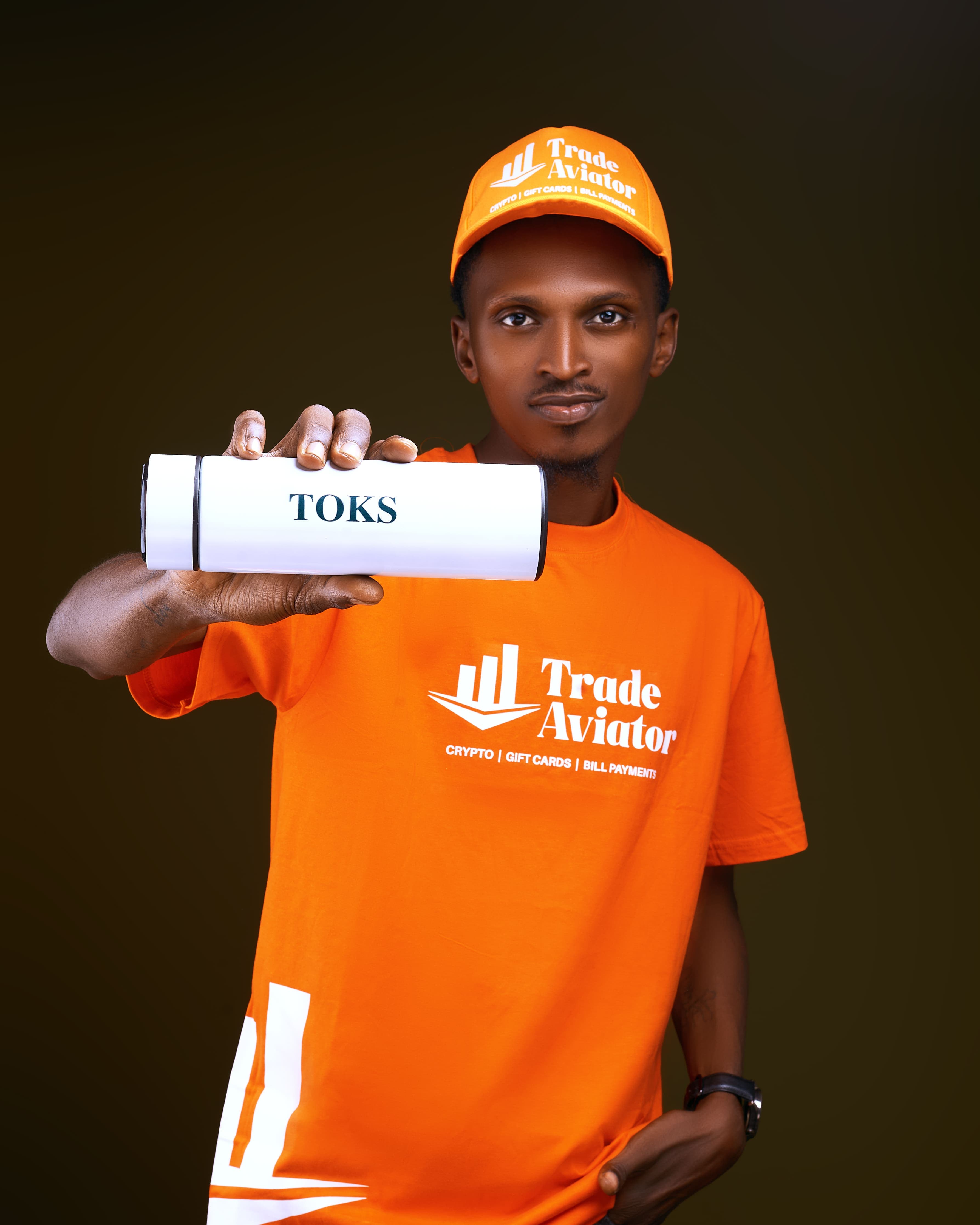 Toks in TradeAviator branded merch